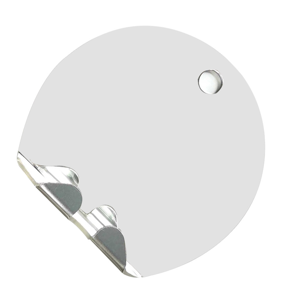 Shaving Mirror Suction - Espejo de Baño Redondo Plateado Antivaho