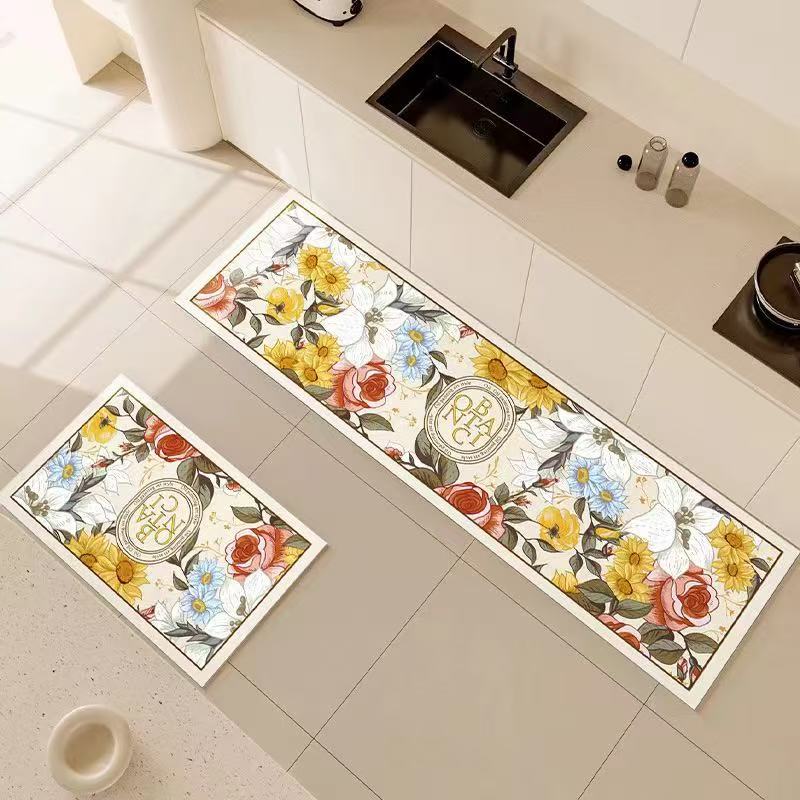 Zara Home Bathroom Rug - VIKAMA 1/2 Uds. Alfombrillas de cocina