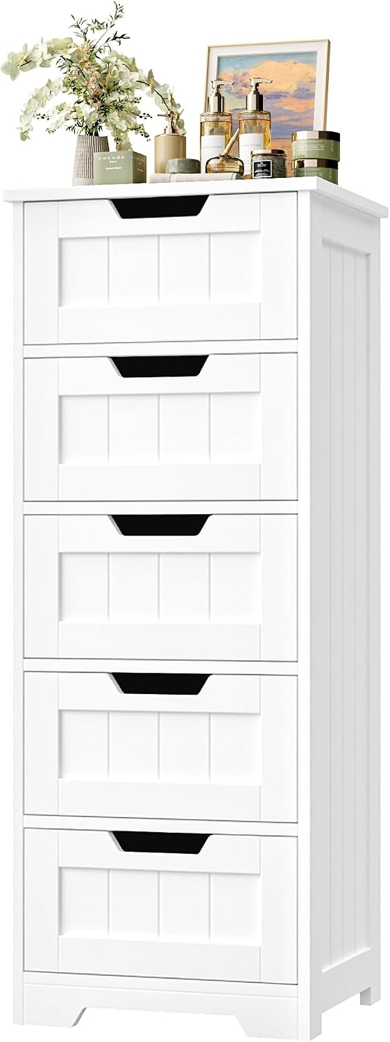 Home Bathroom Cabinets - Mueble de Almacenamiento Independiente para Baño,