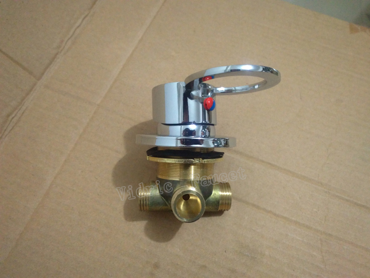 Home Bathroom Faucets - Vidric-grifo mezclador de agua fría y