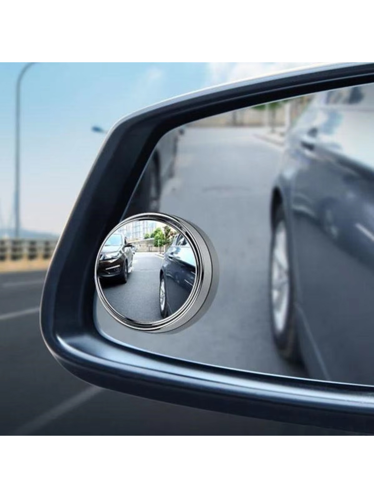 Shaving Mirror Suction - Espejo Retrovisor para Coche, Espejo Redondo