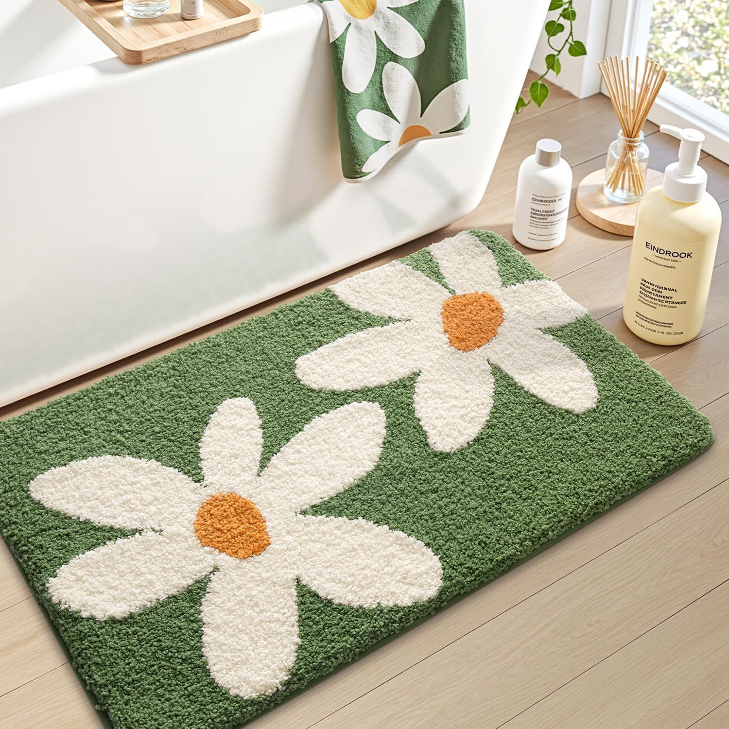 Zara Home Bathroom Rug - VIKAMA-alfombra moderna para baño, alfombra suave