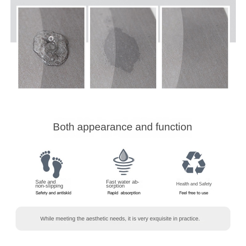 Alfombra de baño antideslizant - Zara Home Bathroom Rug reseña y precio