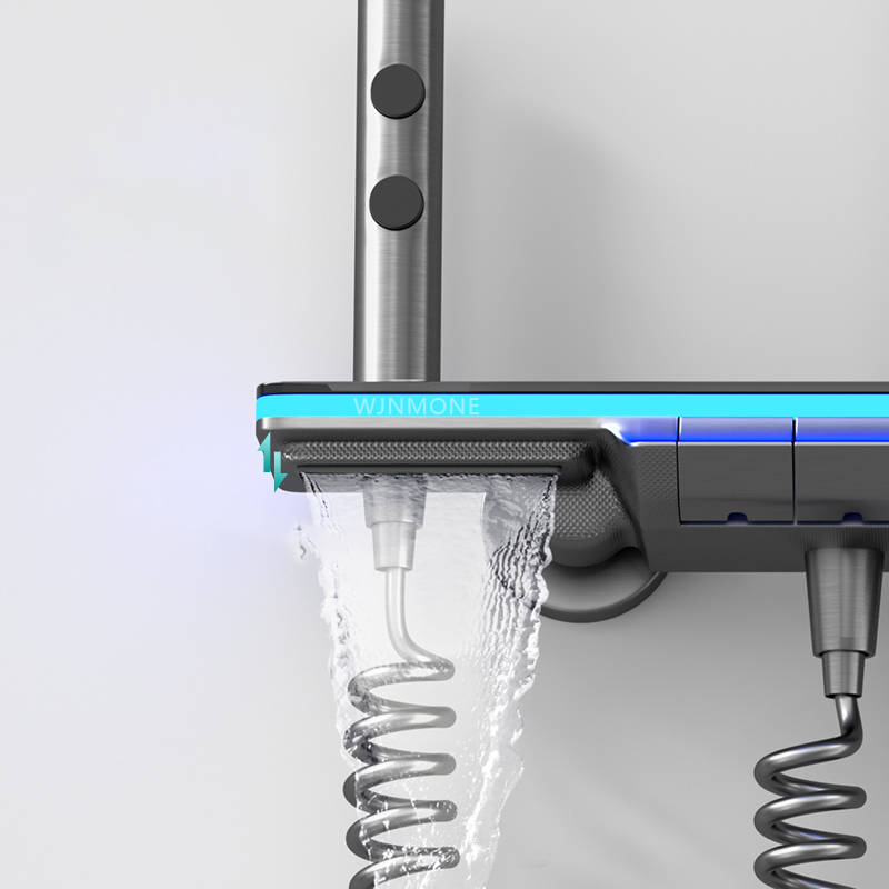 Sistema de ducha de lujo con l - Home Bathroom Faucets reseña y precio