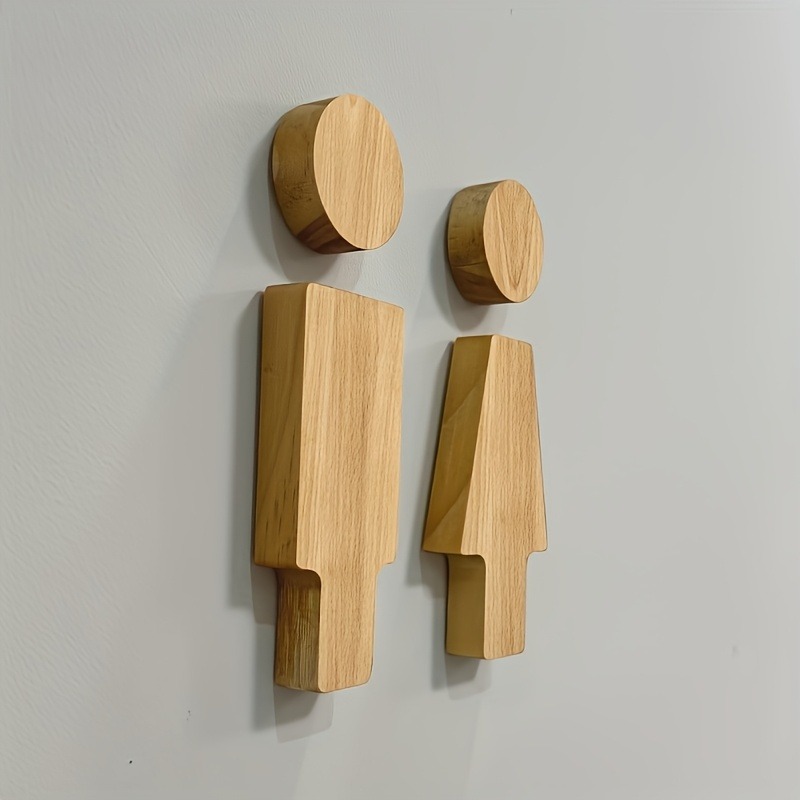 Letrero de baño de madera para - Home Bathroom Signs reseña y precio
