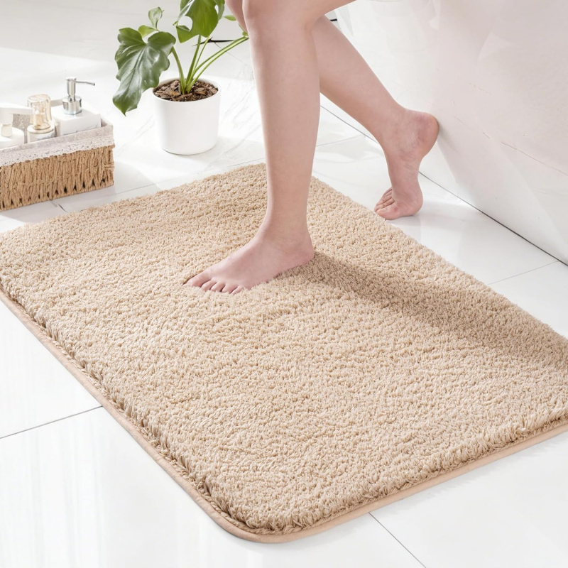 VIKAMA Alfombra de baño azul m - Zara Home Bathroom Rug reseña y precio