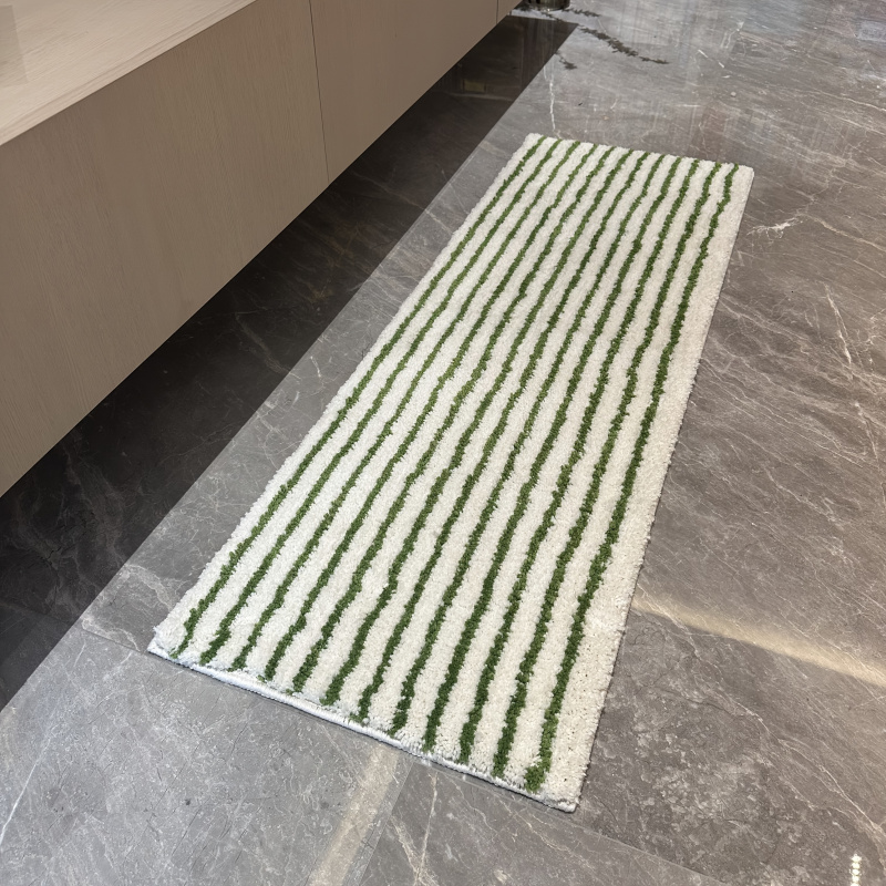 Alfombra de baño minimalista a - Zara Home Bathroom Rug reseña y precio