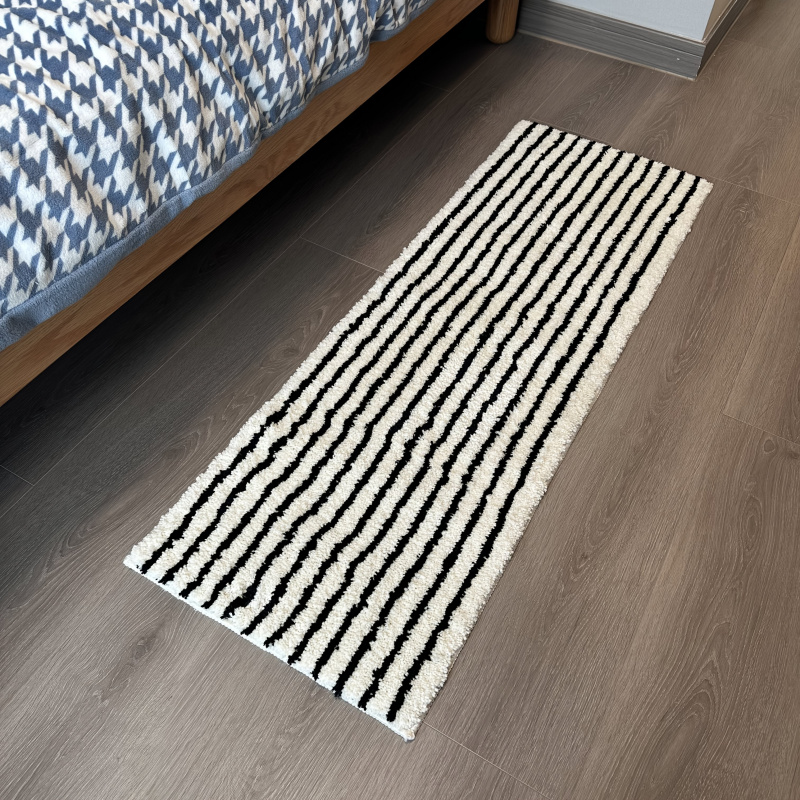 Alfombra de baño minimalista a - Zara Home Bathroom Rug reseña y precio