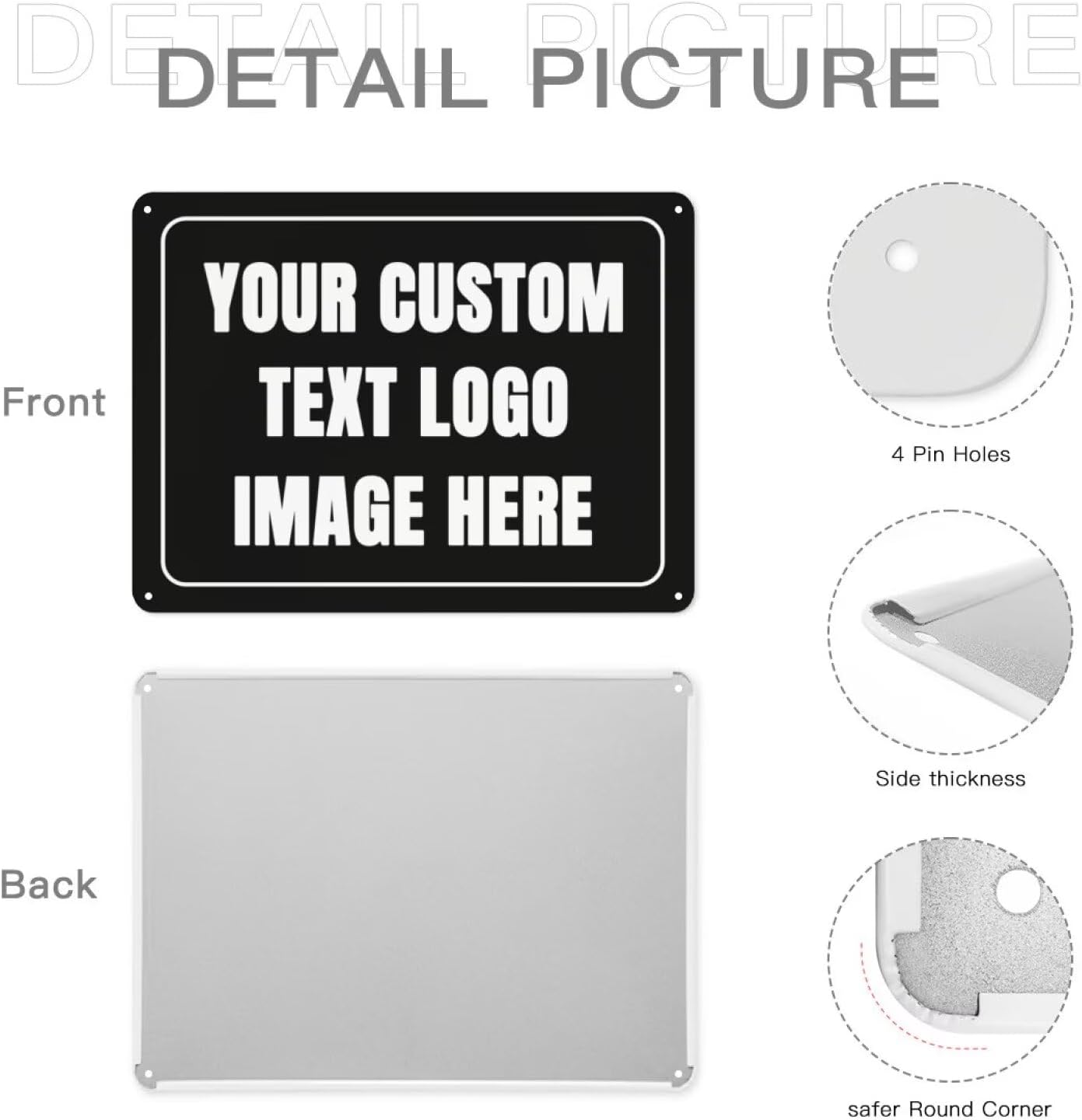 Letrero personalizado, letrero - Home Bathroom Signs reseña y precio