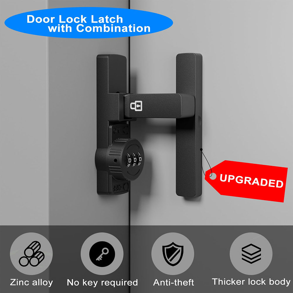 Cerradura de puerta de Granero - Home Bathroom Cabinets reseña y precio