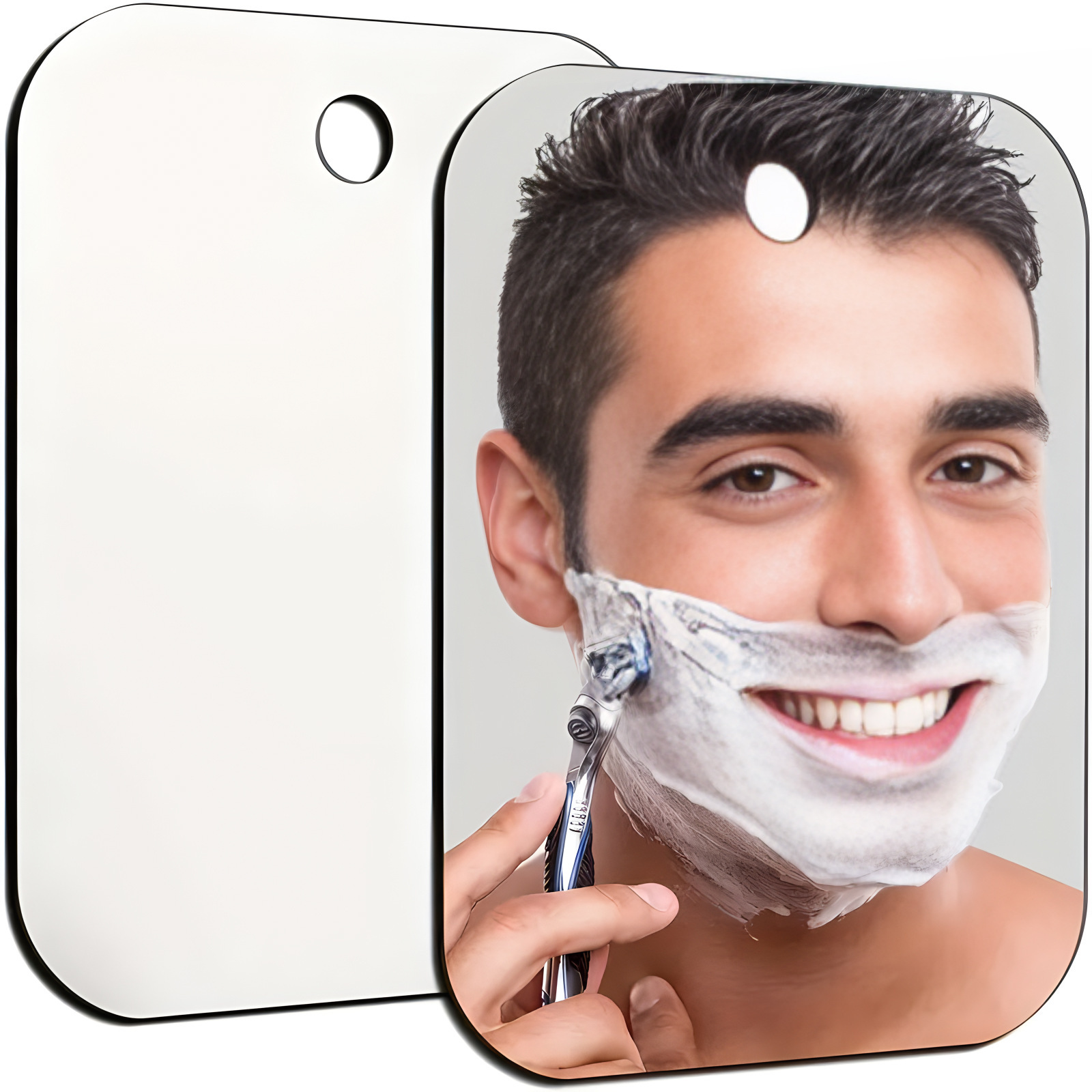 Espejo acrílico con ventosa pa - Shaving Mirror Suction reseña y precio