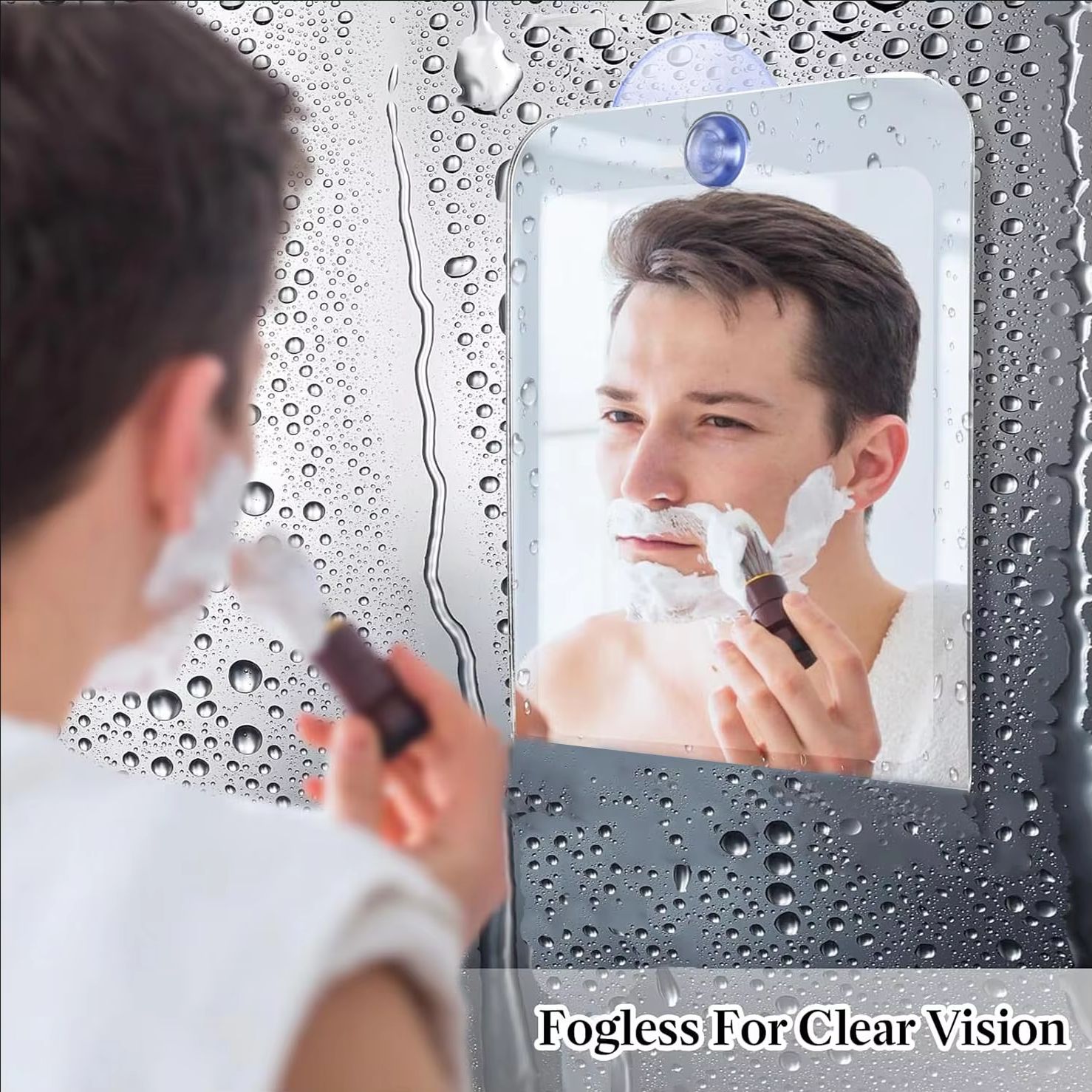 Espejo acrílico con ventosa pa - Shaving Mirror Suction reseña y precio