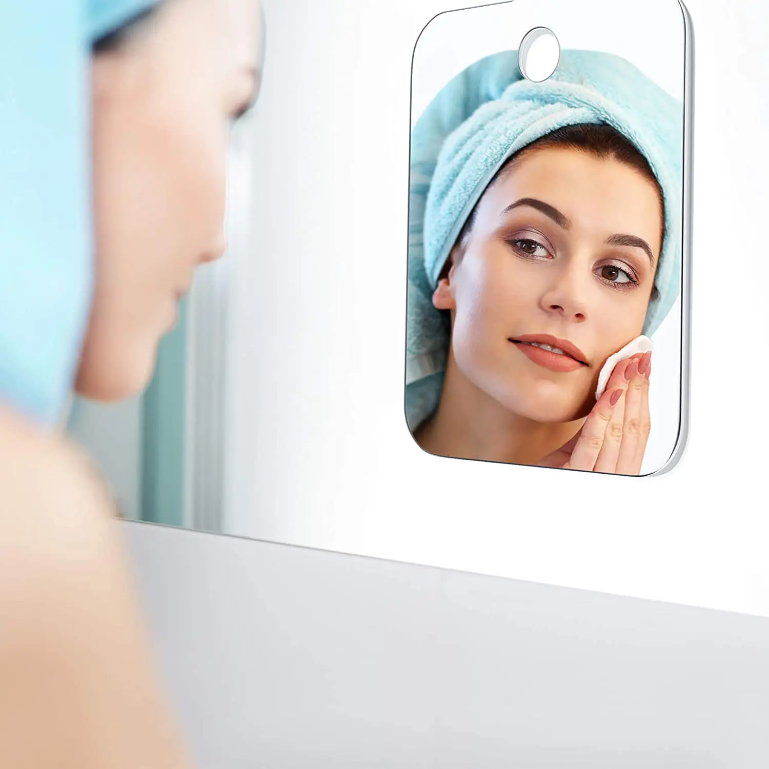 ia acrílica del banheiro del m - Shaving Mirror Suction reseña y precio