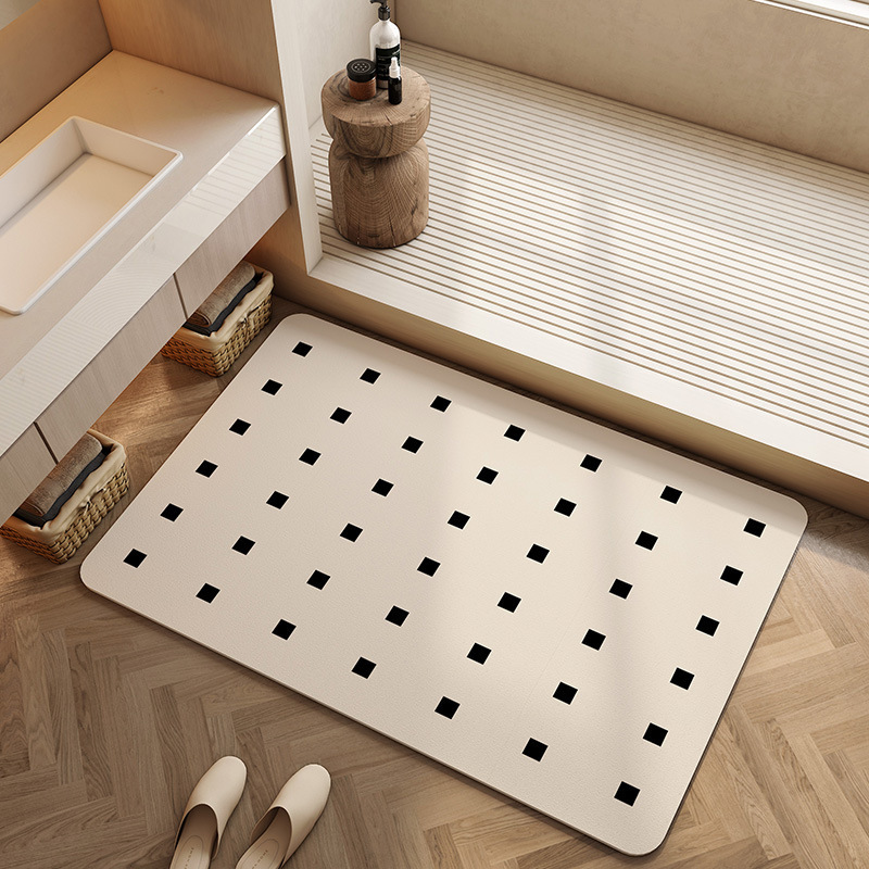 VIKAMA Wabi Sabi alfombra de e - Zara Home Bathroom Rug reseña y precio