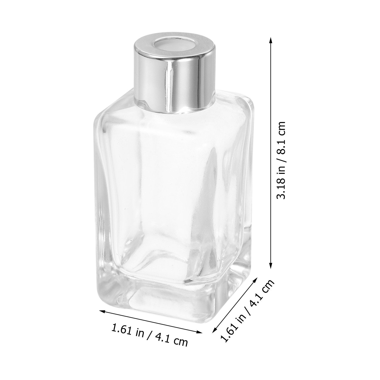 4 Botellas de Vidrio para Difu - Home Essentials Bathroom Organizer reseña y precio