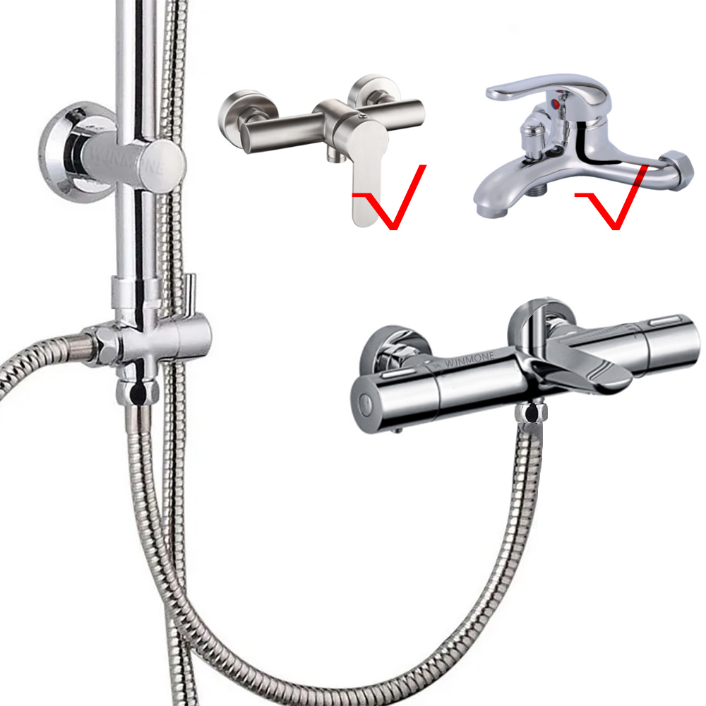 Juego de columna de ducha divi - Home Bathroom Faucets reseña y precio
