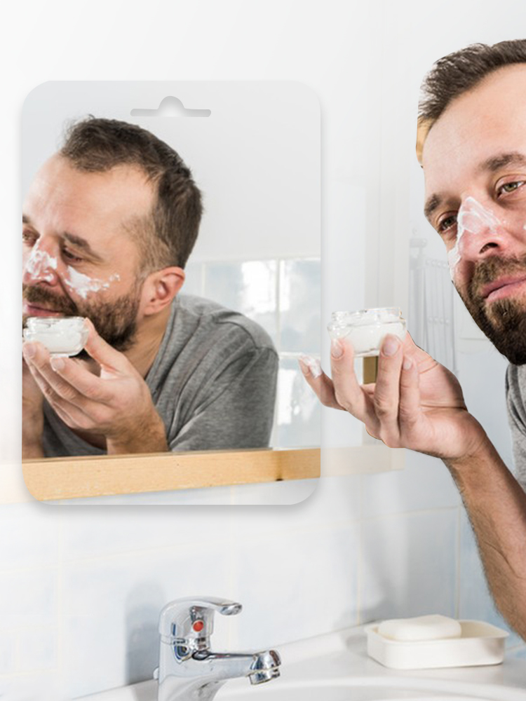 Espejo Acrílico Antivaho para  - Shaving Mirror Suction reseña y precio