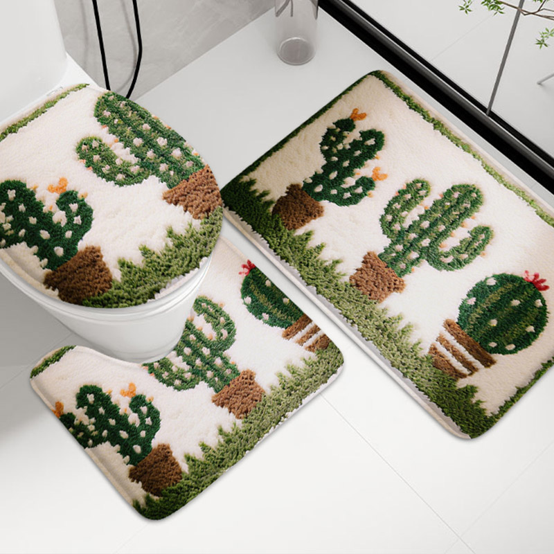 Juego de 3 Alfombrillas de Bañ - Zara Home Bathroom Rug reseña y precio