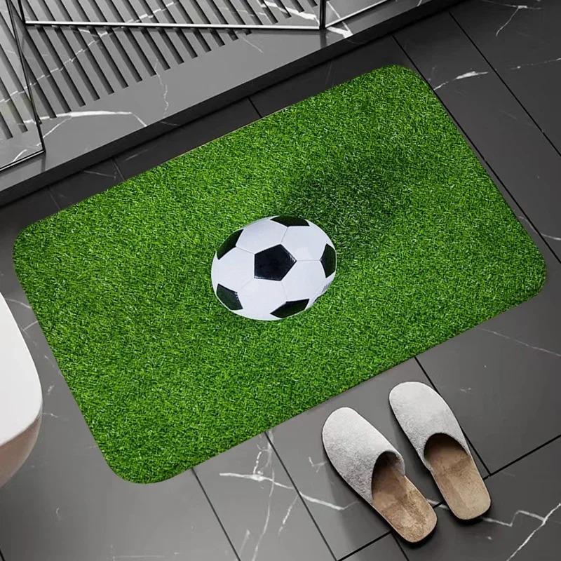 Alfombra de puerta con patrón  - Zara Home Bathroom Rug reseña y precio