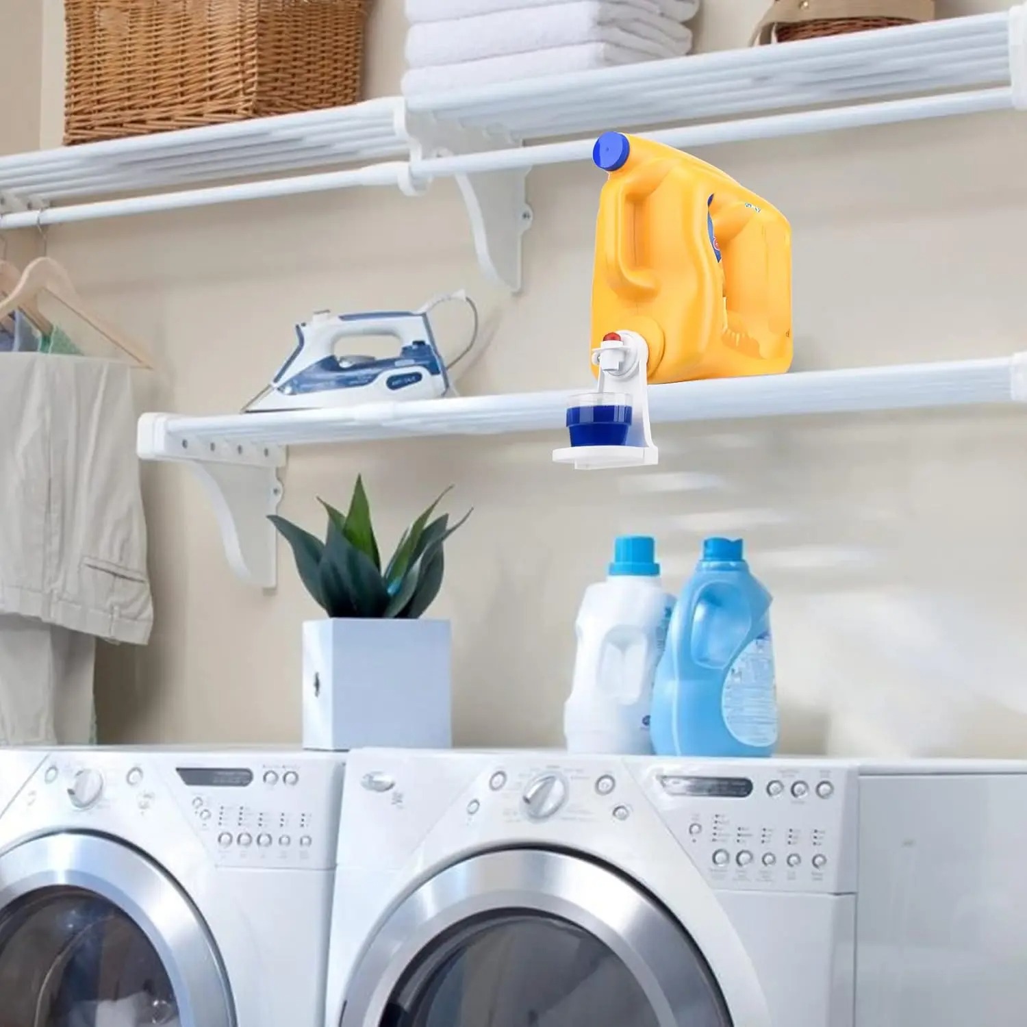 Dispensador de detergente pleg - Home Essentials Bathroom Organizer reseña y precio