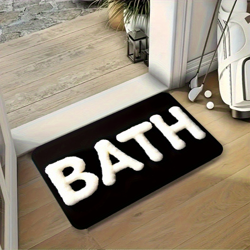 VIKAMA Alfombra minimalista de - Zara Home Bathroom Rug reseña y precio