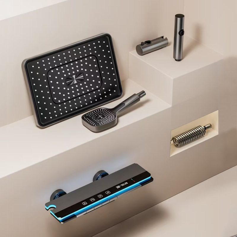 Juego de cabezal de ducha de c - Home Bathroom Faucets reseña y precio